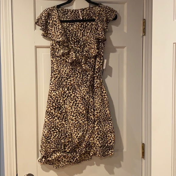 Free People wrap dress size M